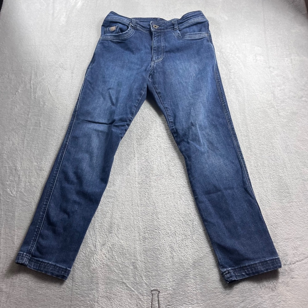 Kuhl Men's Slim Jeans in Dark Blue Wash